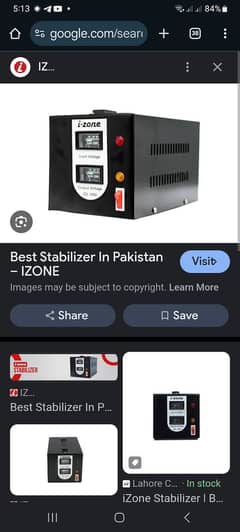 Haier stablizer