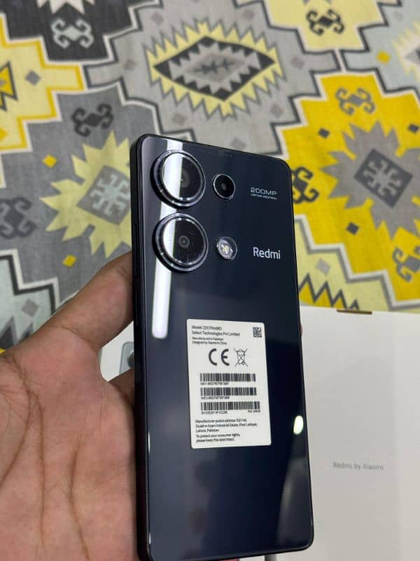 Redmi note 13 pro 8/256 3 month warranty charger 10/8 condition 1