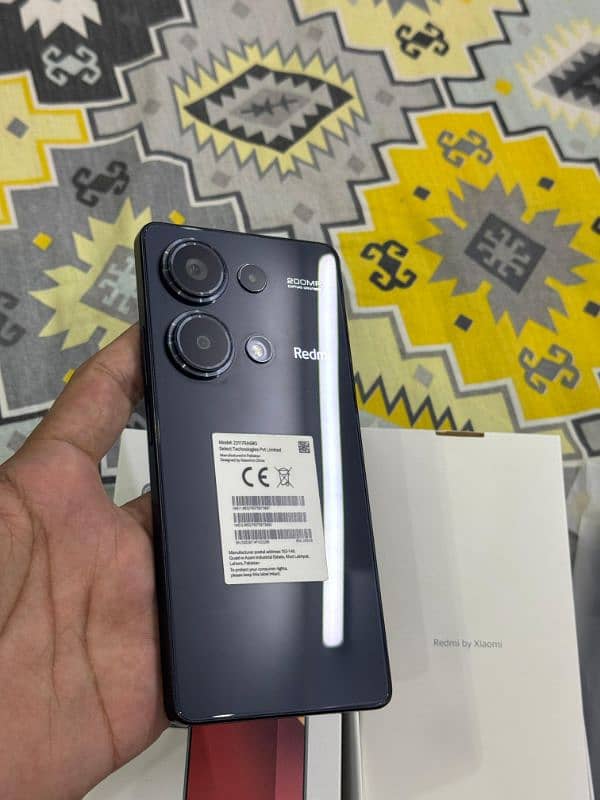 Redmi note 13 pro 8/256 3 month warranty charger 10/8 condition 2