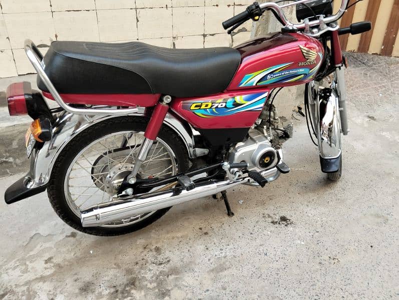 Honda 70 applied for number ni Laga 2