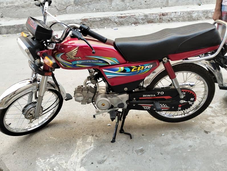 Honda 70 applied for number ni Laga 6