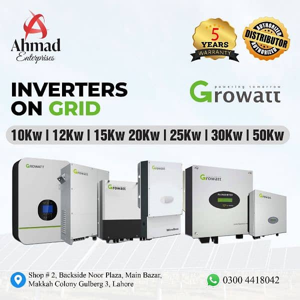 Growatt inverters|Soler Inverter|Ongrid|50kw 1