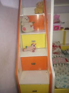 Kids bunker bed 3 in one triple bed