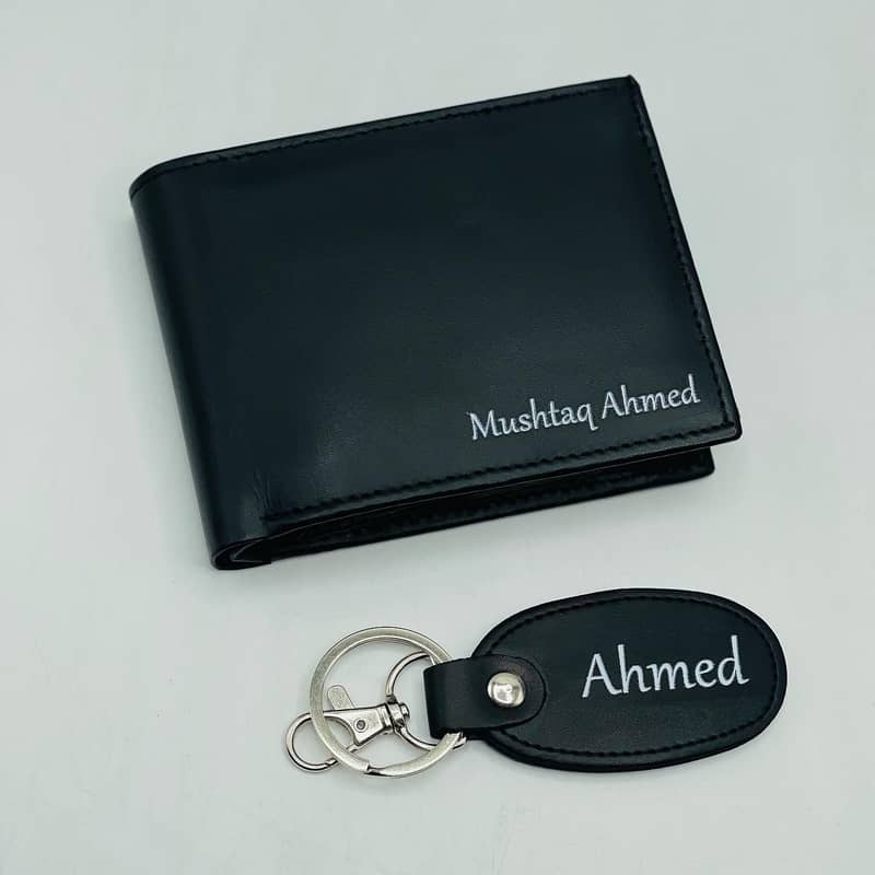 Wallet Keychain With Name 1