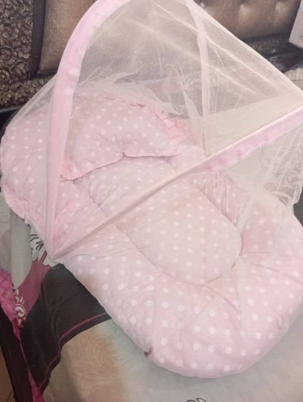 baby set for sleeping with net 2