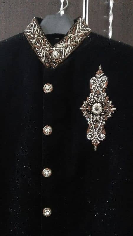 valvat black sherwani 2