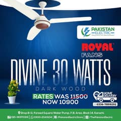 Ceiling Fans | AC DC Fans | Inverter Fans | 30 watts | Energy saving