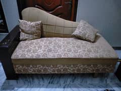 Sofa Set For sale 5 seater Sofa +2 seater Dewan wooden Sofa