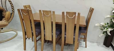 dining table with chairs