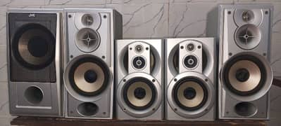 JVC hometheater woofers speakers