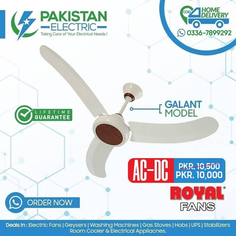 Ceiling Fans | AC DC Fans | Inverter Fans | 30 watts | Energy saving 0