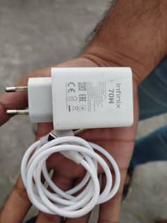 Infinix Note 40 Pro 70W Charger 0