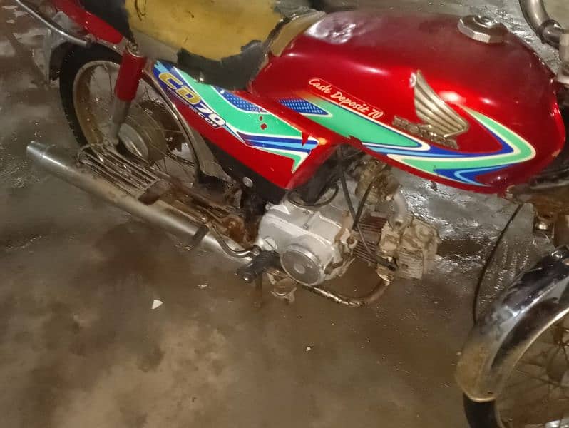 Honda CD 70 2018 Applied for Reg Complete documents for sale 1