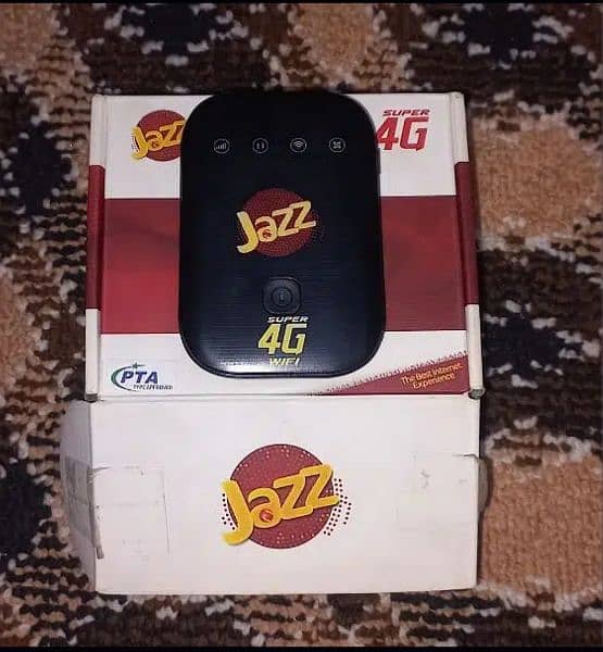 Jazz 4G All Network Unlock Internet Device 9 Month waranty Full Box 2