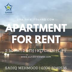 Dha Ph 2 (ext) | Fully Renovated | 1100 Sqft 2 Bed DD For Rent | American Kitchen | Family Building | Reasonable Rent |