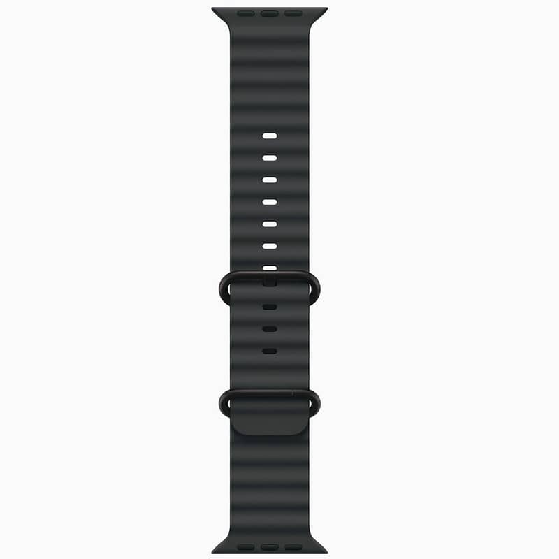 Apple Watch Ultra 2 49mm Titanium Case with Black Ocean Band 2