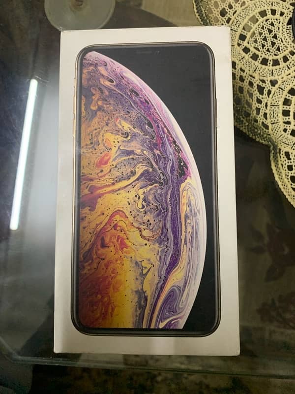 iphone xs max fu with box 6