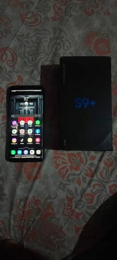 S9 plus with box 0