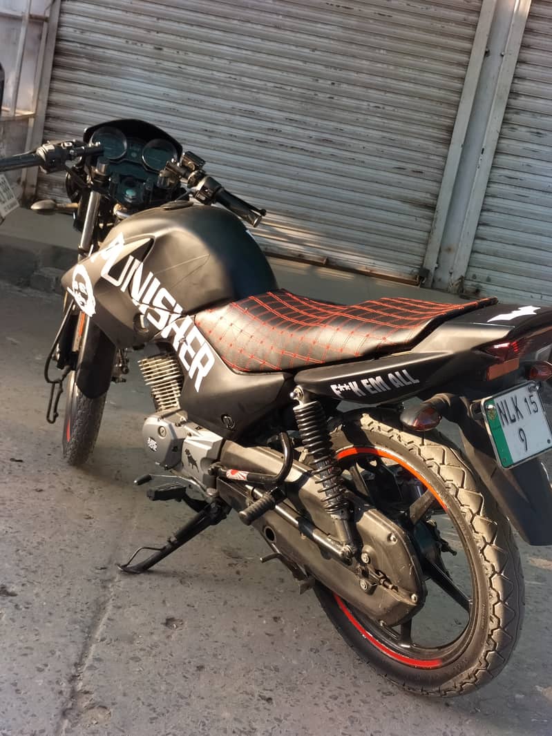 Yamaha ybr for sale 15 model golden number contact num 03135186266 1