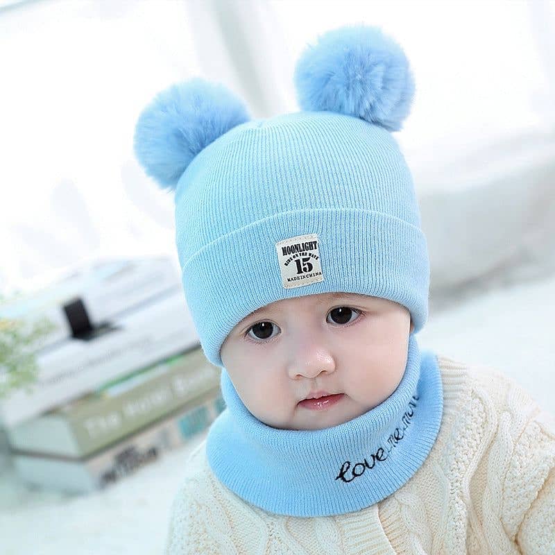 Kids Cute Panda Shape Winter Cap | Winter Caps for Kids 2