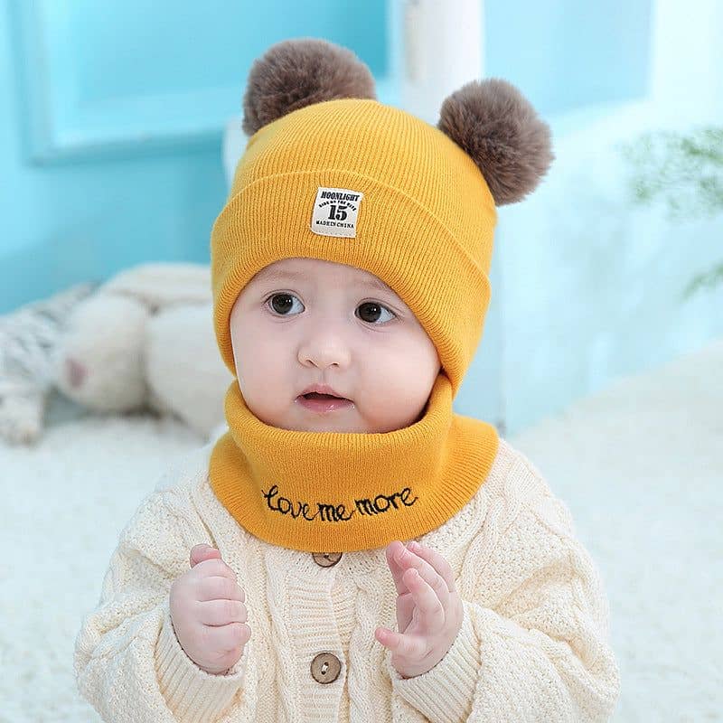 Kids Cute Panda Shape Winter Cap | Winter Caps for Kids 4