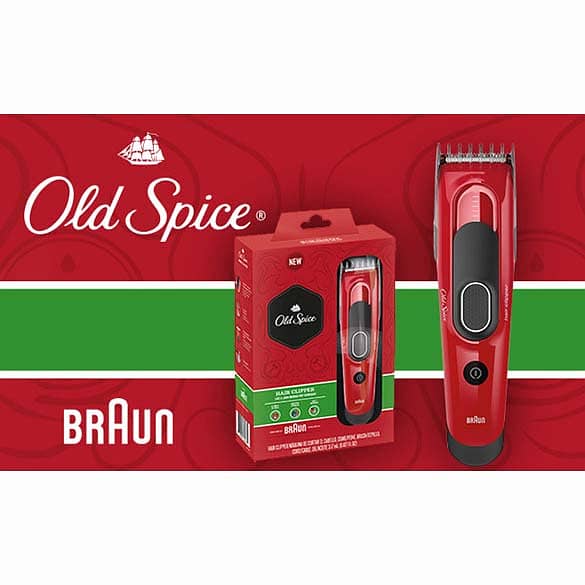 Braun Old Spice Hair Clipper Trimmer, Type 5427, Limited Edition 3