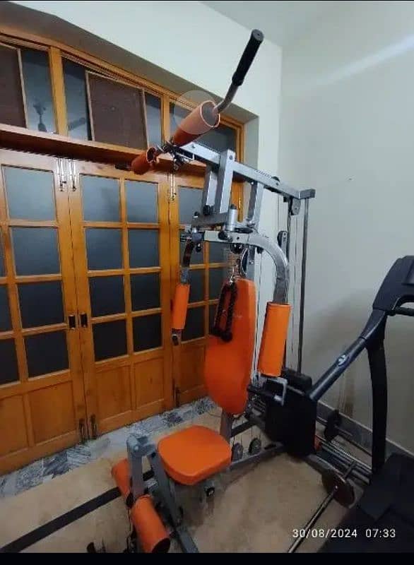 home gym multi station weight lifting machine butterfly chest exercise 17