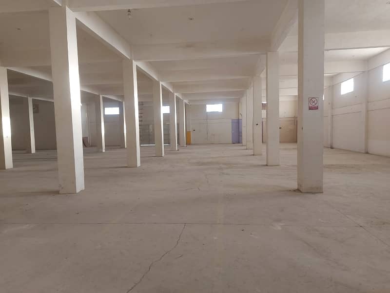 Available For Rent In Korangi Industrial Area Near Gets  Pharmaceutical  Chowrangi About Twenty Thousands Square Feet. 5