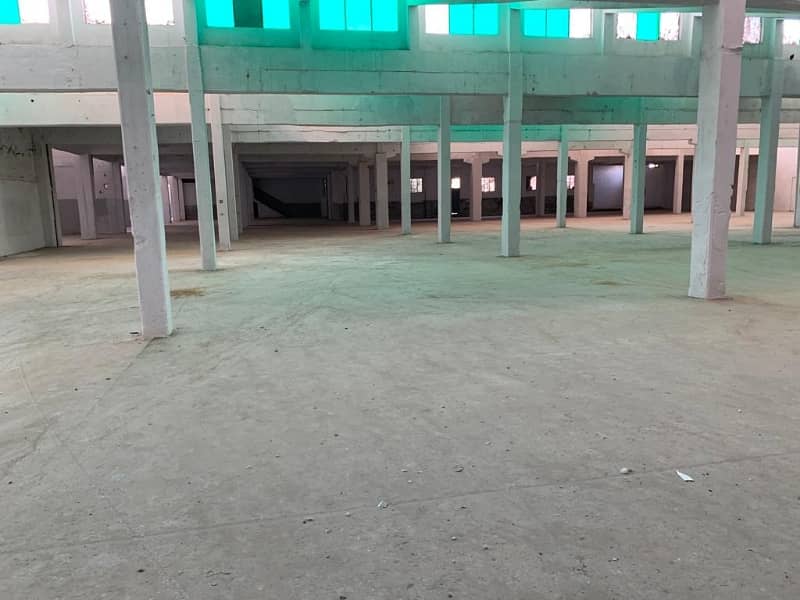 Available For Rent In Korangi Industrial Area Near Gets  Pharmaceutical  Chowrangi About Twenty Thousands Square Feet. 12