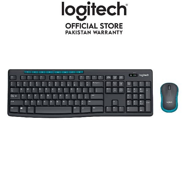 Logitech MK275 wireless keyboard and mouse 0