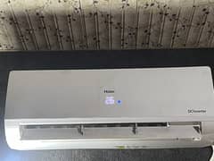 DC inverter 1.5 haier air conditioner urgent sale