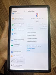 Samsung tab s6lite gaming and high performance