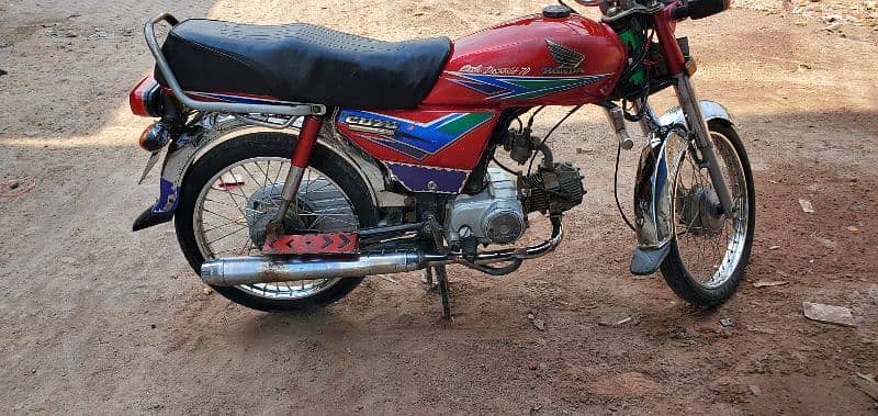 Honda CD 70cc 2013 Model Toba Number 1