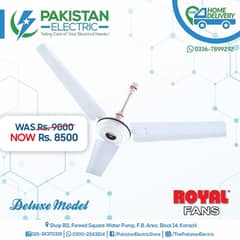 Ceiling Fans | 220 watts | Deluxe Model