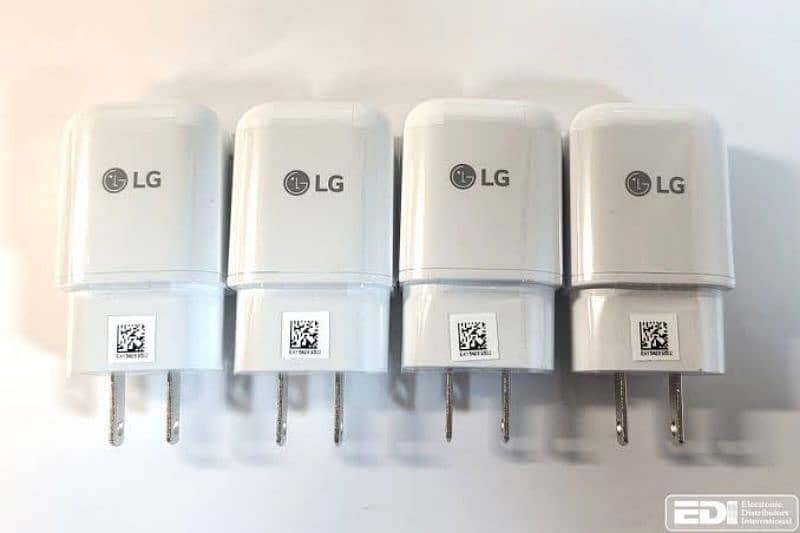 LG Original Fast Charger For G8 G7 V50V40 V30 V20 Thinq Stylo 4 5 G6 2