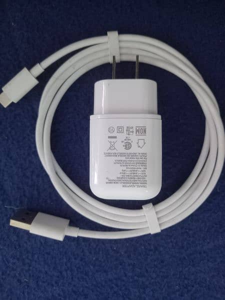 LG Original Fast Charger For G8 G7 V50V40 V30 V20 Thinq Stylo 4 5 G6 3