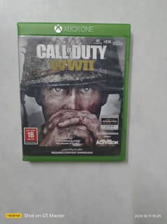 Call of duty world war 2 Xbox one disc 0