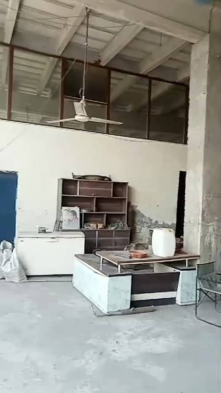 8 kanal double story factory available for rent on Sheikhupura road Lahore 11