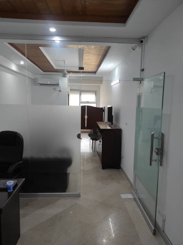 Fully Furnished Office Available For Rent on First Floor 1