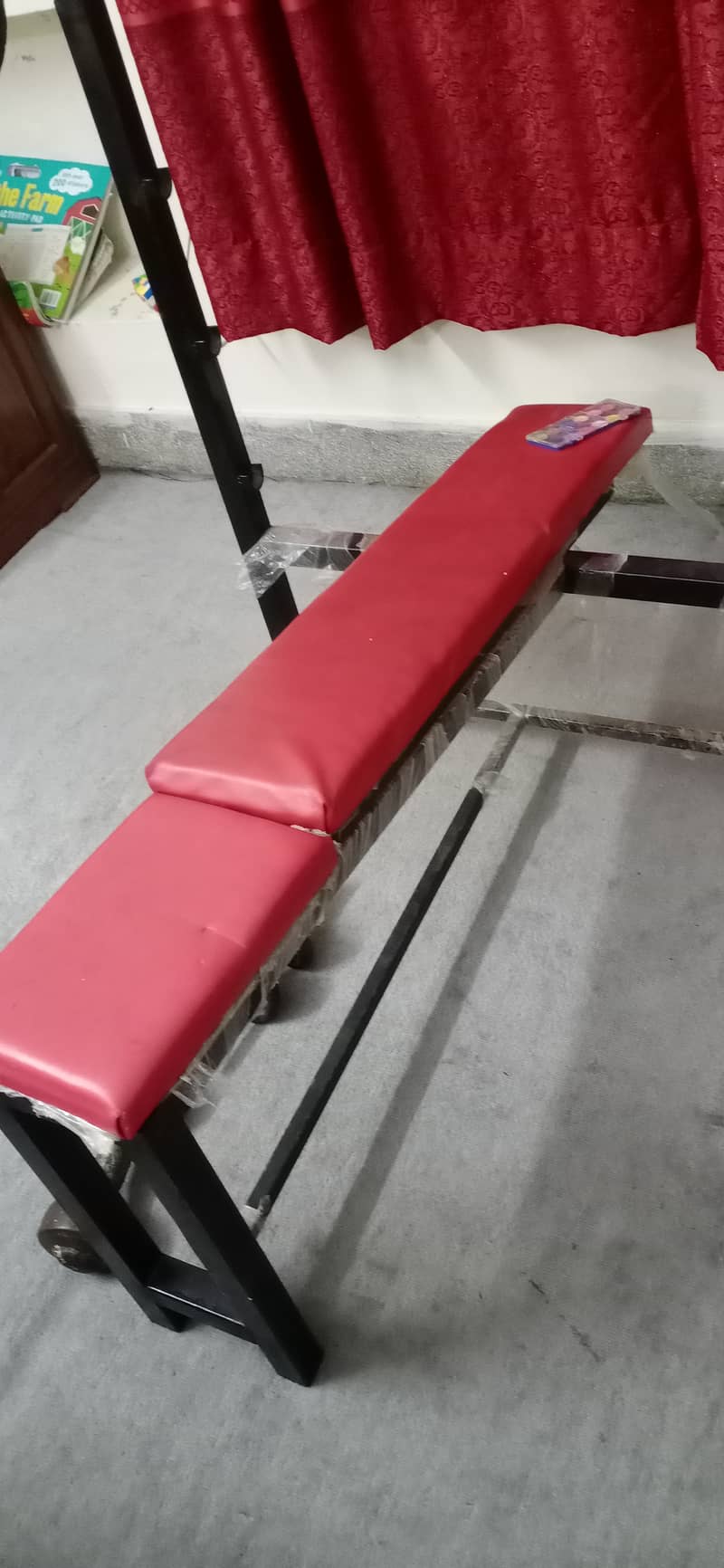 Exercise Bench Dumbles Gym Plates 1