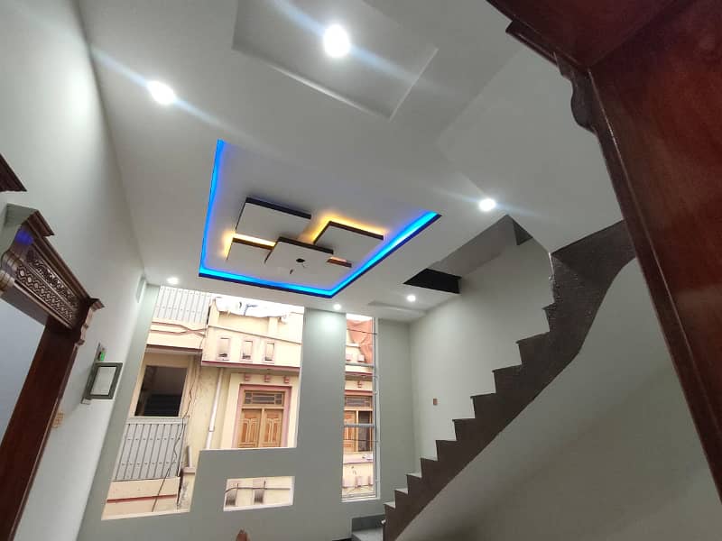 2.5 Marla New Fresh Luxury Double Storey House For Sale Located At Warsak Road Ashiq Abad Peshawar 3