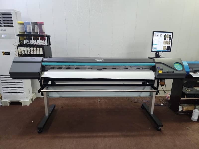 SUBLIMATION MACHINE FOR SALE ROLAND TEXART RT 640 WITH HEAD 1