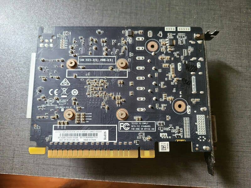 Graphic card Zotac geforce gtx 1050 Ti 4GB 7