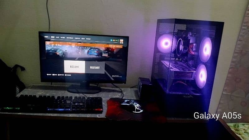 gaming pc complete setup ryzen 8