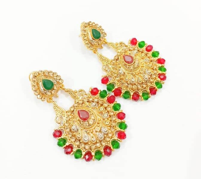 Traditional Gold Plated Earrings 1