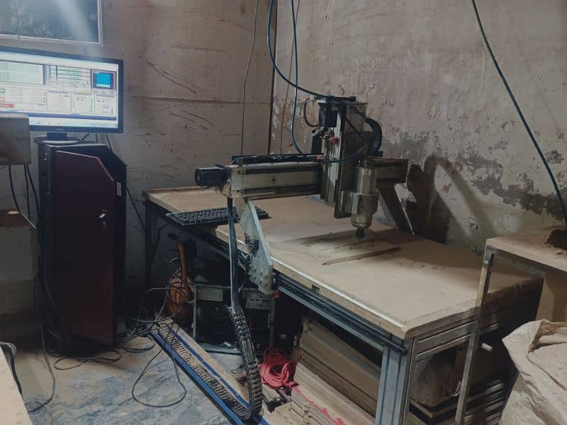 Wood CNC Router Machine 2D + 3D Work 0