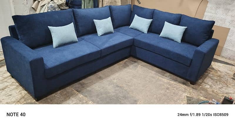 Brand new corner sofa for sell contact me on my what's app number we . 13