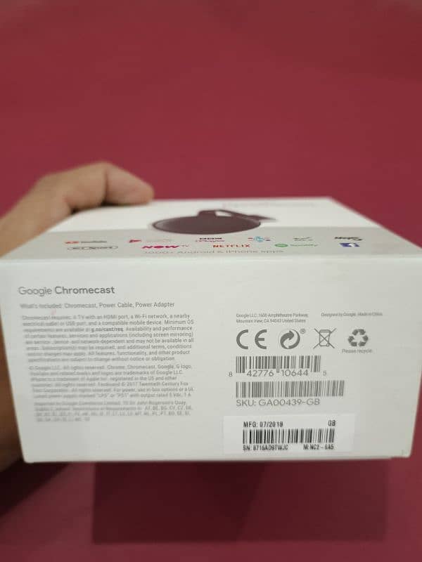 Google Chromecast 3rd Generation (Original) Used 1