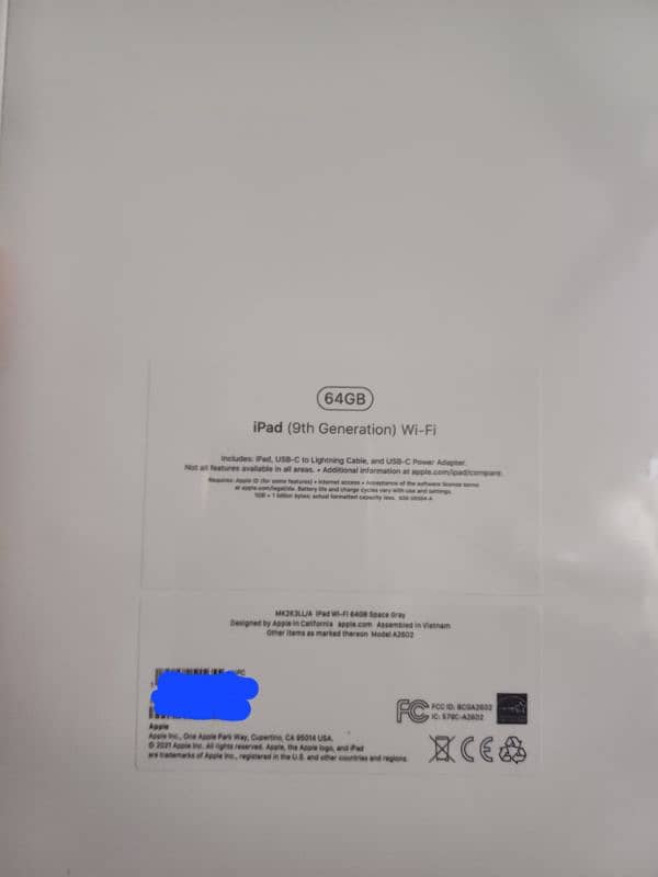 Apple Ipad 9 64Gb Wifi Box Packed 1