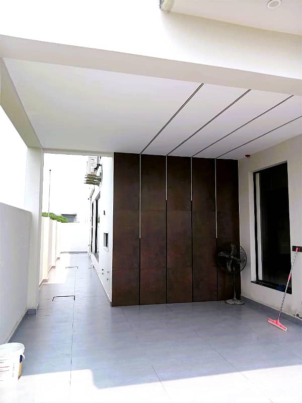 AC Installed 10 Marla Brand New Modern Design House Available For Rent In DHA Phase 7 U Block 1